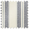 Noble Stripe, Hudds - Twist&Fit Roman Blind